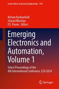 Abbildung von: Emerging Electronics and Automation, Volume 1 - Springer