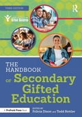Cover: The Handbook of Secondary Gifted Education - Routledge