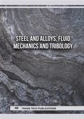 Cover: Steel and Alloys, Fluid Mechanics and Tribology - Trans Tech Publications Ltd