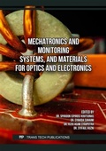 Cover: Mechatronics and Monitoring Systems, and Materials for Optics and Electronics - Trans Tech Publications Ltd