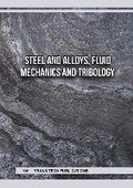 Cover: Steel and Alloys, Fluid Mechanics and Tribology - Trans Tech Publications Ltd