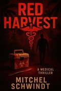 Cover: Red Harvest (The Night Shift Cases, #6) - Mitchel Schwindt, M.D.