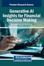 Cover: Generative AI Insights for Financial Decision Making - IGI Global