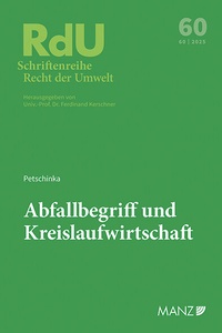Abbildung von: Abfallbegriff und Kreislaufwirtschaft - Manz