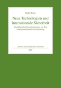 Cover: Neue Technologien und internationale Sicherheit - LIT
