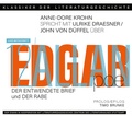 Cover: Ein Gespr&auml;ch &uuml;ber Edgar Allen Poe - Der entwendete Brief und Der Rabe - Diwan H&ouml;rbuchverlag