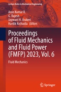 Cover: Proceedings of Fluid Mechanics and Fluid Power (FMFP) 2023, Vol. 6 - Springer Nature Switzerland AG
