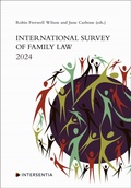 Cover: International Survey of Family Law 2024 - Larcier-Intersentia