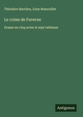 Cover: Le crime de Faverne - Antigonos Verlag