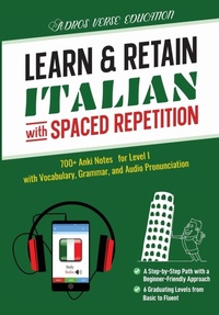 Enlarge image Cover: Learn & Retain Italian with Spaced Repetition - ADROS VERSE EDUCATION S.R.L.