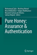 Cover: Pure Honey: Assurance & Authentication - Springer