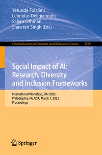 Abbildung von: Social Impact of AI: Research, Diversity and Inclusion Frameworks - Springer