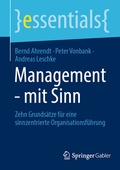 Bild: Management - mit Sinn - Springer Gabler