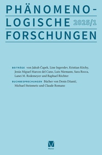 Abbildung von: Phänomenologische Forschungen 2025-1 - Meiner