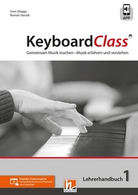 Abbildung von: KeyboardClass. Lehrerhandbuch 1 - Helbling Verlag