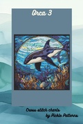 Cover: Orca 3 (Stained Glass Animals, #5) - Pickle Patterns