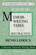 Cover: 21 Must-Do Memoir-Writing Tasks (The Memoir Network Writing Books, #5) - Denis Ledoux