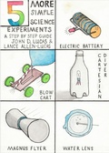 Cover: Five More Simple Science Experiments (Step by step guides, #2) - John D Lucas