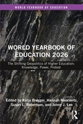 Cover: World Yearbook of Education 2026 - Routledge