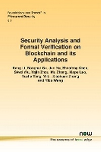 Enlarge image Cover: Security Analysis and Formal Verification on Blockchain and its Applications - now publishers Inc