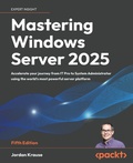 Cover: Mastering Windows Server 2025 - Packt Publishing
