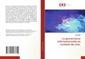 Cover: La gouvernance informationnelle en contexte de crise - Editions Universitaires Europeennes