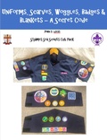 Cover: Uniform, Scarves, Woggles, Badges and Blankets - A Secret Code (St James Sea Scouts Cub Pack, #2) - John D Lucas