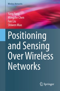 Enlarge image Cover: Positioning and Sensing Over Wireless Networks - Springer