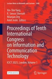 Abbildung von: Proceedings of Tenth International Congress on Information and Communication Technology - Springer