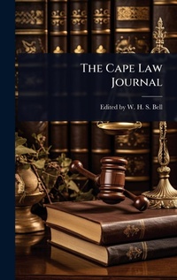 Abbildung von: The Cape Law Journal - Hutson Street Press