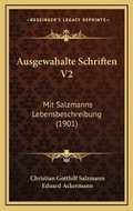 Cover: Ausgewahalte Schriften V2 - Kessinger Publishing
