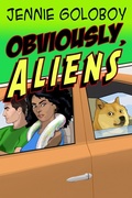 Cover: Obviously, Aliens - Queen of Swords Press