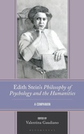 Cover: Edith Stein's Philosophy of Psychology and the Humanities - Rowman & Littlefield Publishers