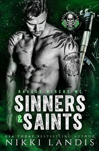 Enlarge image Cover: Sinners & Saints (Ravage Riders MC, #2) - Nikki Landis