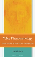 Cover: Value Phenomenology - Rowman & Littlefield Publishers