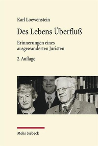 Abbildung von: Des Lebens Überfluß - Mohr Siebeck