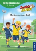 Cover: Teufelskicker, B&uuml;cherhelden 1. Klasse, Moritz macht das Spiel - Kosmos