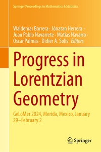 Abbildung von: Progress in Lorentzian Geometry - Springer
