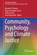Cover: Community, Psychology and Climate Justice - Springer