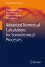 Cover: Advanced Numerical Calculations for Sonochemical Processes - Springer