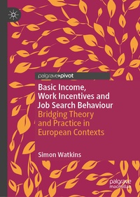 Abbildung von: Basic Income, Work Incentives and Job Search Behaviour - Palgrave Macmillan
