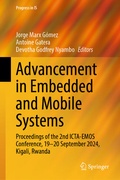 Cover: Advancement in Embedded and Mobile Systems - Springer