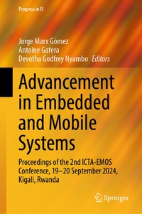 Enlarge image Cover: Advancement in Embedded and Mobile Systems - Springer