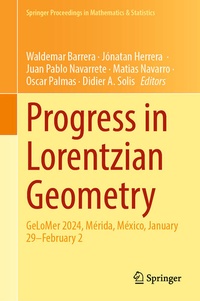 Bild: Progress in Lorentzian Geometry - Springer