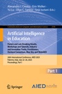 Cover: Artificial Intelligence in Education. Posters and Late Breaking Results, Workshops and Tutorials, Industry and Innovation Tracks, Practitioners, Doctoral Consortium, Blue Sky, and WideAIED - Springer
