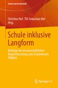 Cover: Schule inklusive Langform - Springer VS