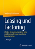Bild: Leasing und Factoring - Springer Gabler