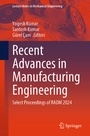 Cover: Recent Advances in Manufacturing Engineering - Springer Nature Switzerland AG