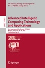 Cover: Advanced Intelligent Computing Technology and Applications - Springer Nature Switzerland AG
