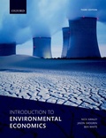 Cover: Introduction to Environmental Economics - OUP Oxford
